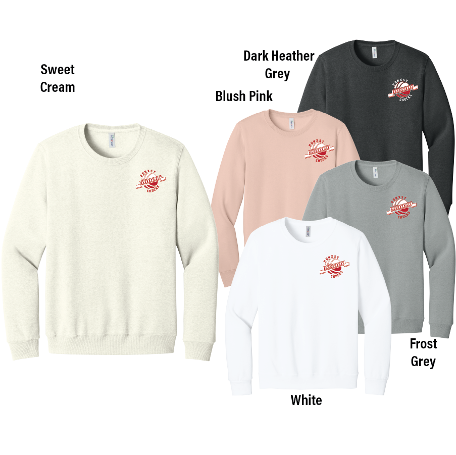 B2. 57/43 Cotton/Poly Premium Crewneck Sweatshirt