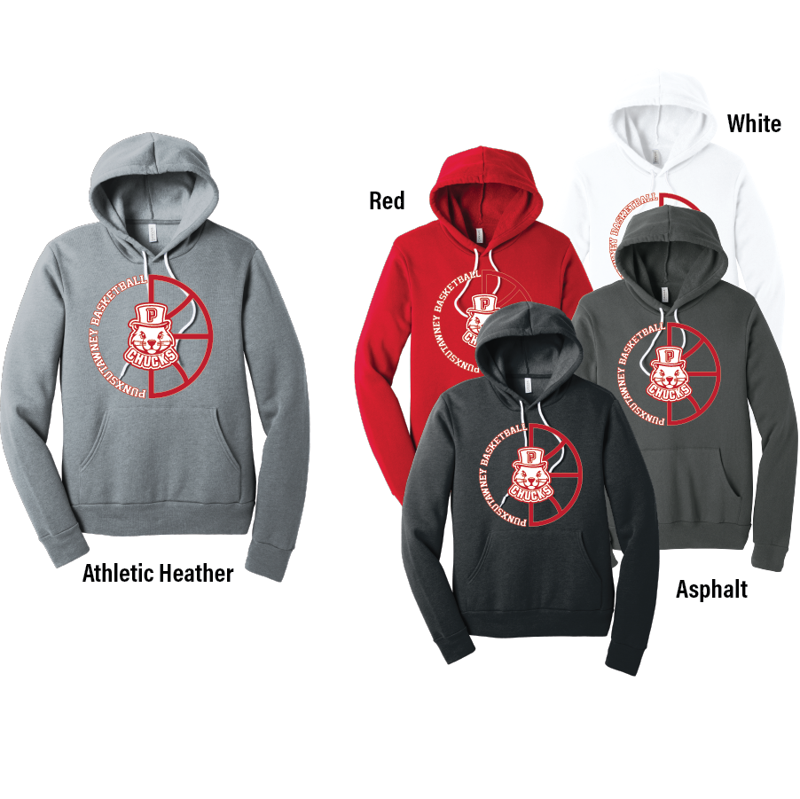 A5.  Bella + Canvas Sponge Fleece Hoodie