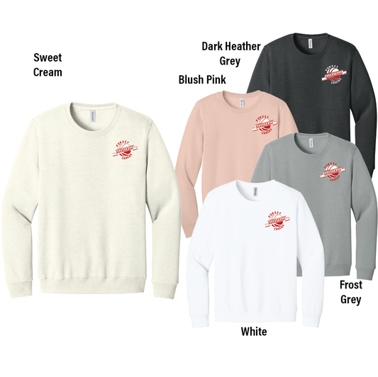 B2.  57/43 Cotton/Poly Premium Crewneck Sweatshirt